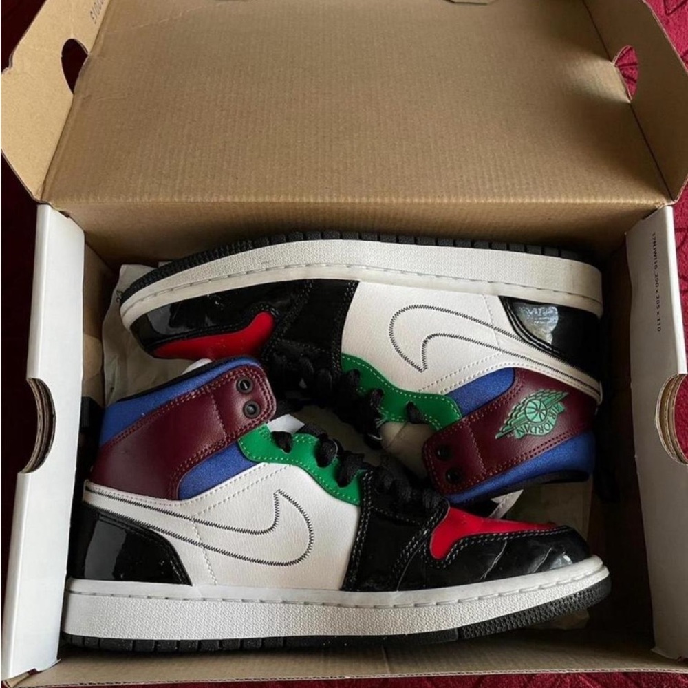 air jordan 1 mid se “multicolor”